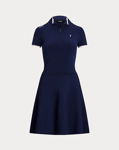 Knit Fit-and-Flare Dress