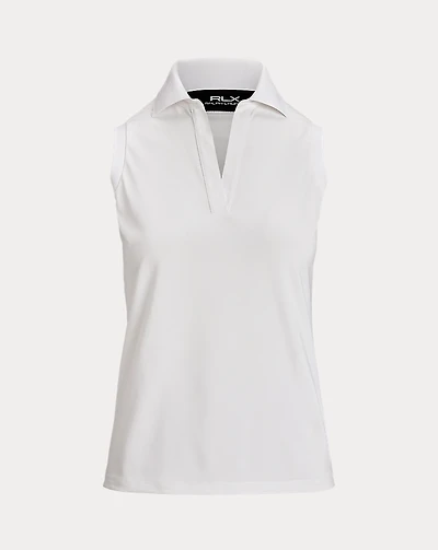 Tailored Fit Sleeveless Polo Shirt