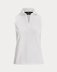Tailored Fit Sleeveless Polo Shirt
