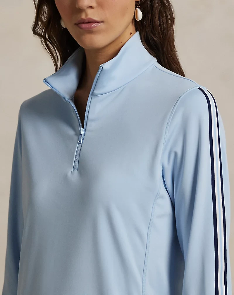 Tailored Fit Interlock Quarter-Zip