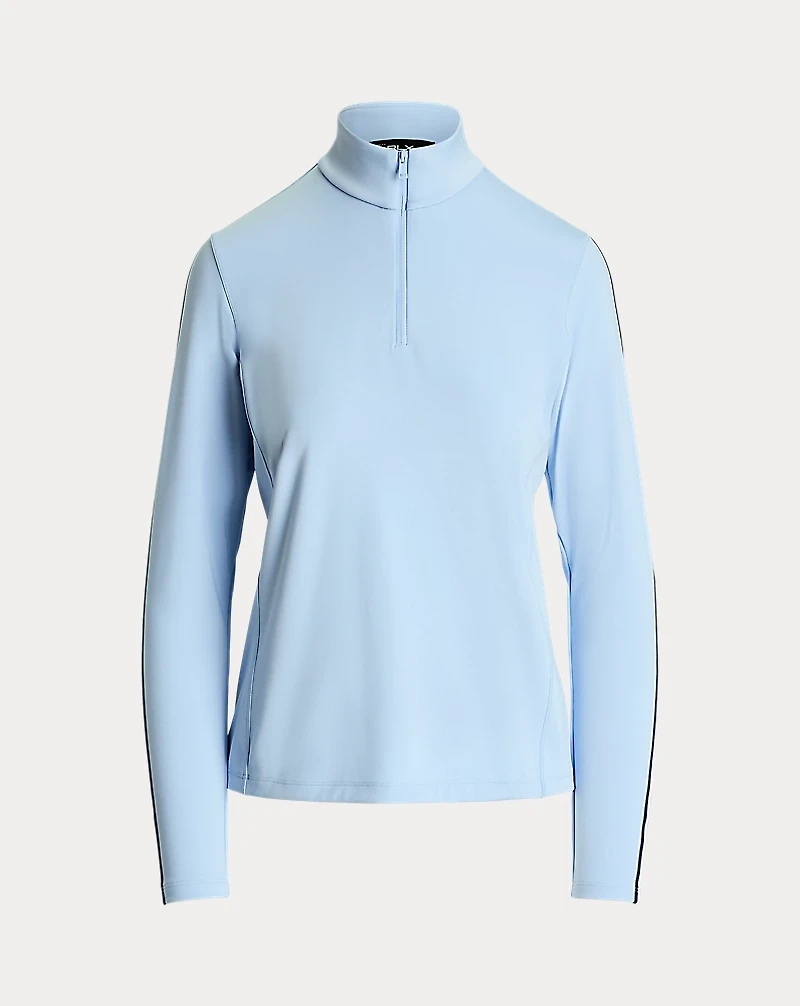 Tailored Fit Interlock Quarter-Zip