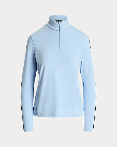 Tailored Fit Interlock Quarter-Zip