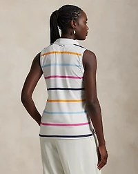 Tailored Fit Sleeveless Polo Shirt