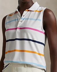 Tailored Fit Sleeveless Polo Shirt