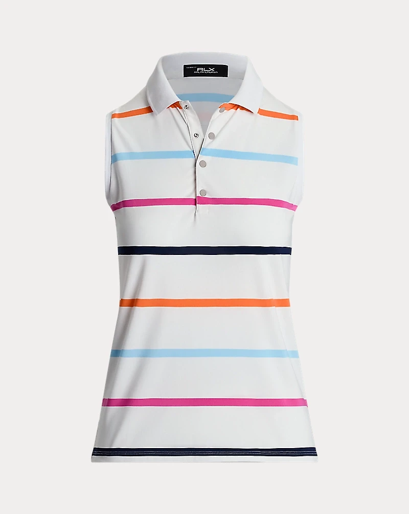 Tailored Fit Sleeveless Polo Shirt