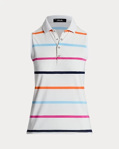 Tailored Fit Sleeveless Polo Shirt