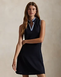 Stretch Piqué Sleeveless Dress