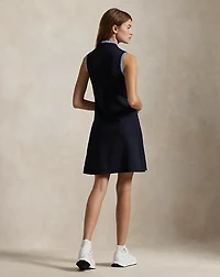Stretch Piqué Sleeveless Dress