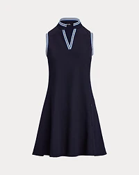 Stretch Piqué Sleeveless Dress