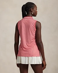 Tailored Fit Sleeveless Polo Shirt