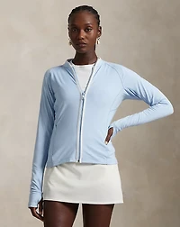 Stretch Jersey Full-Zip Jacket