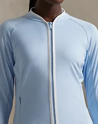 Stretch Jersey Full-Zip Jacket
