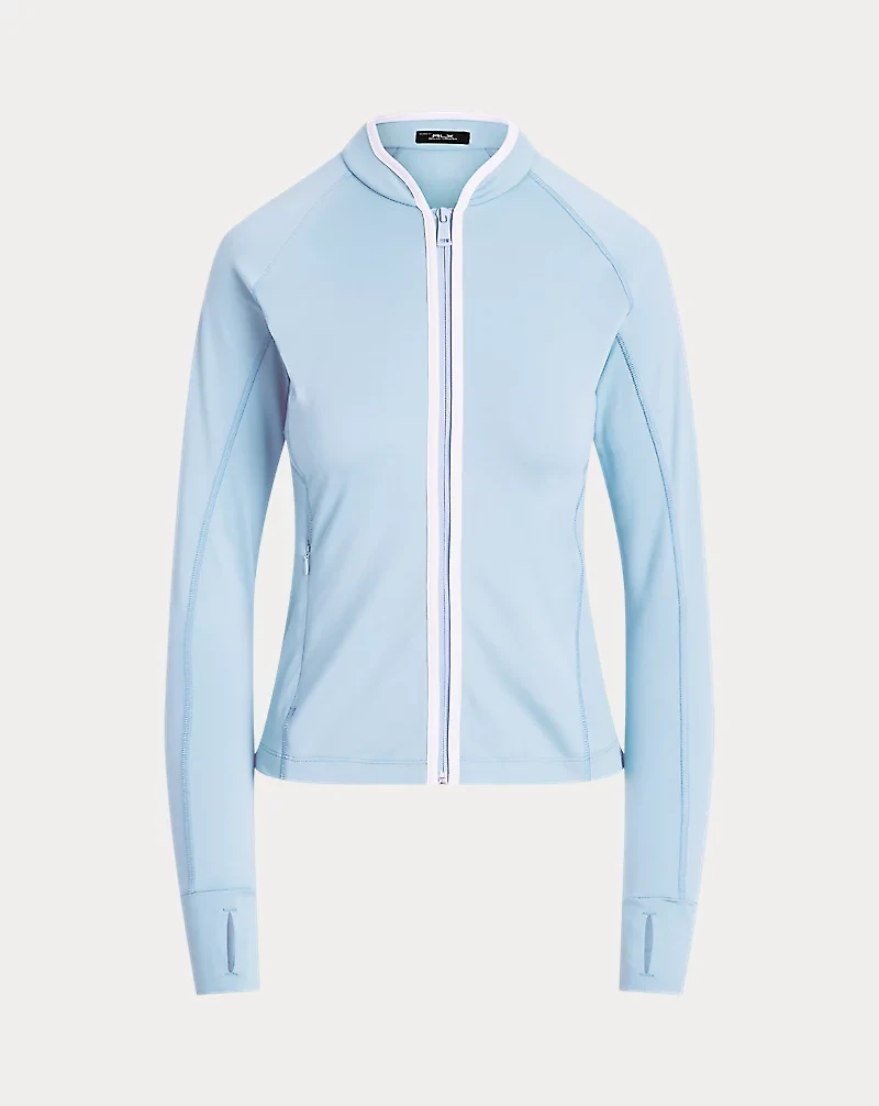 Stretch Jersey Full-Zip Jacket