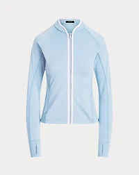 Stretch Jersey Full-Zip Jacket