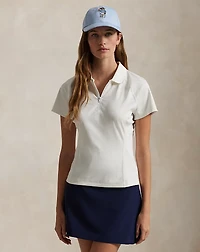 Slim Fit Quarter-Zip Polo Shirt
