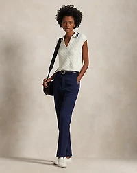 Double-Knit Jacquard Pant