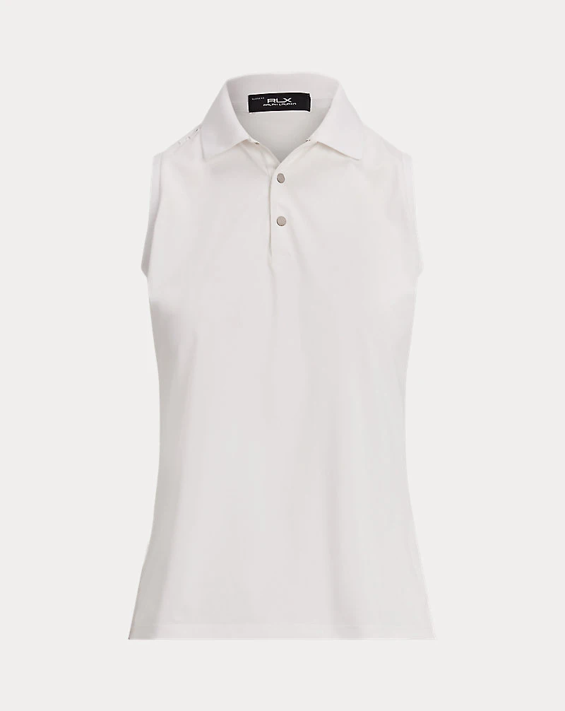 Classic Fit Sleeveless Polo Shirt