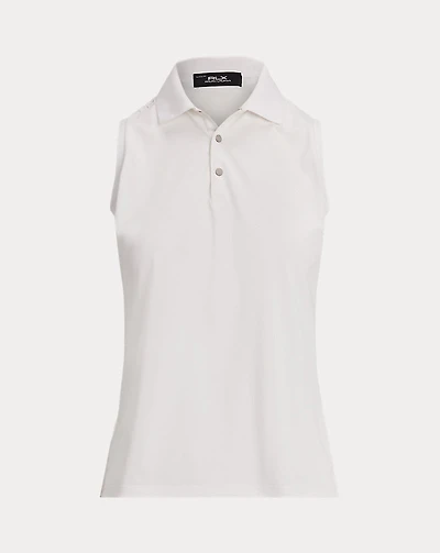 Classic Fit Sleeveless Polo Shirt