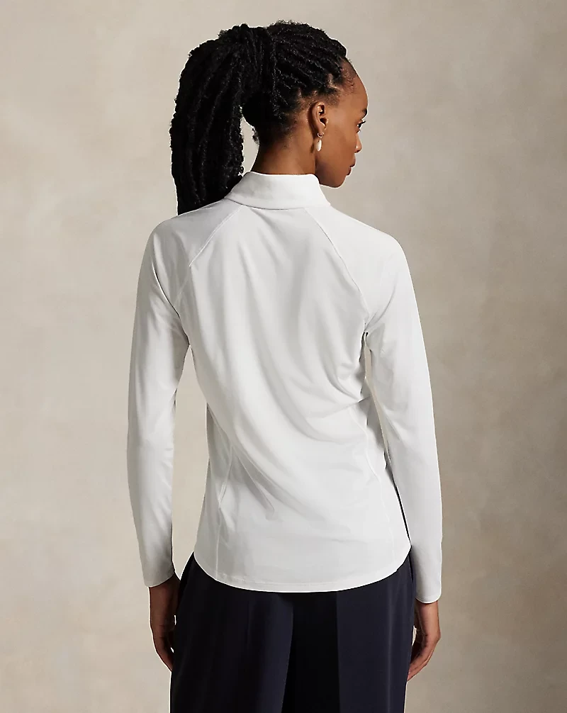 Stretch-Jersey Quarter-Zip