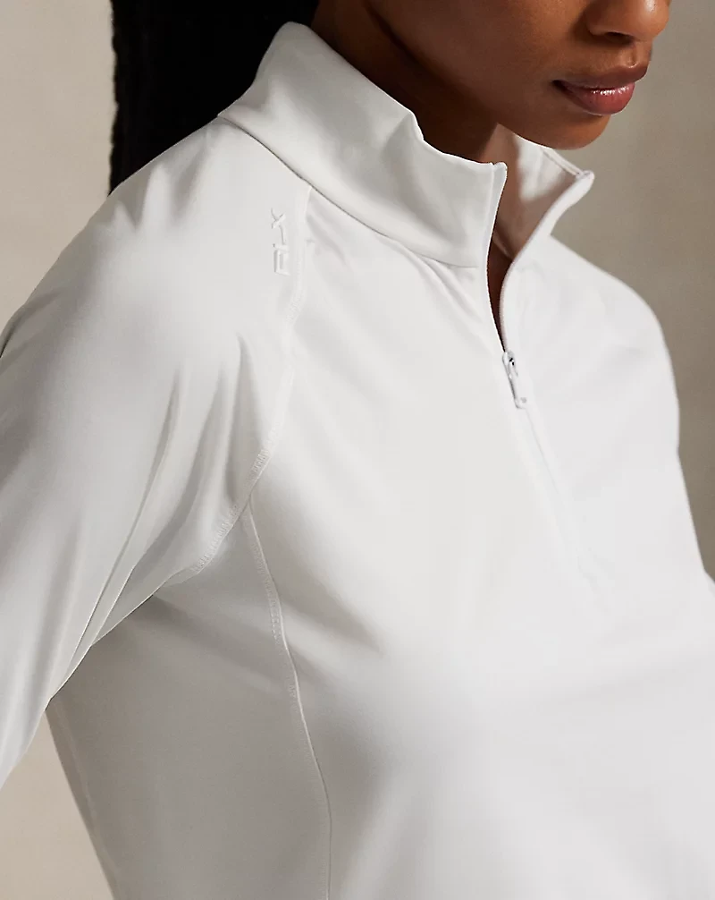Stretch-Jersey Quarter-Zip