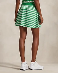 16" Striped A-Line Skort