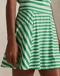16" Striped A-Line Skort