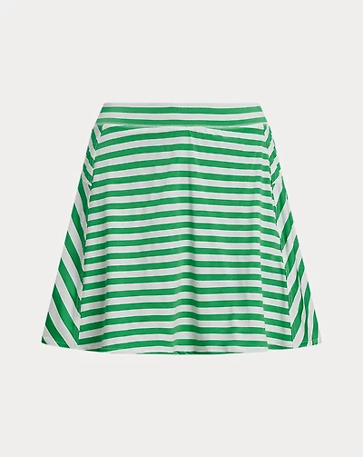 16" Striped A-Line Skort