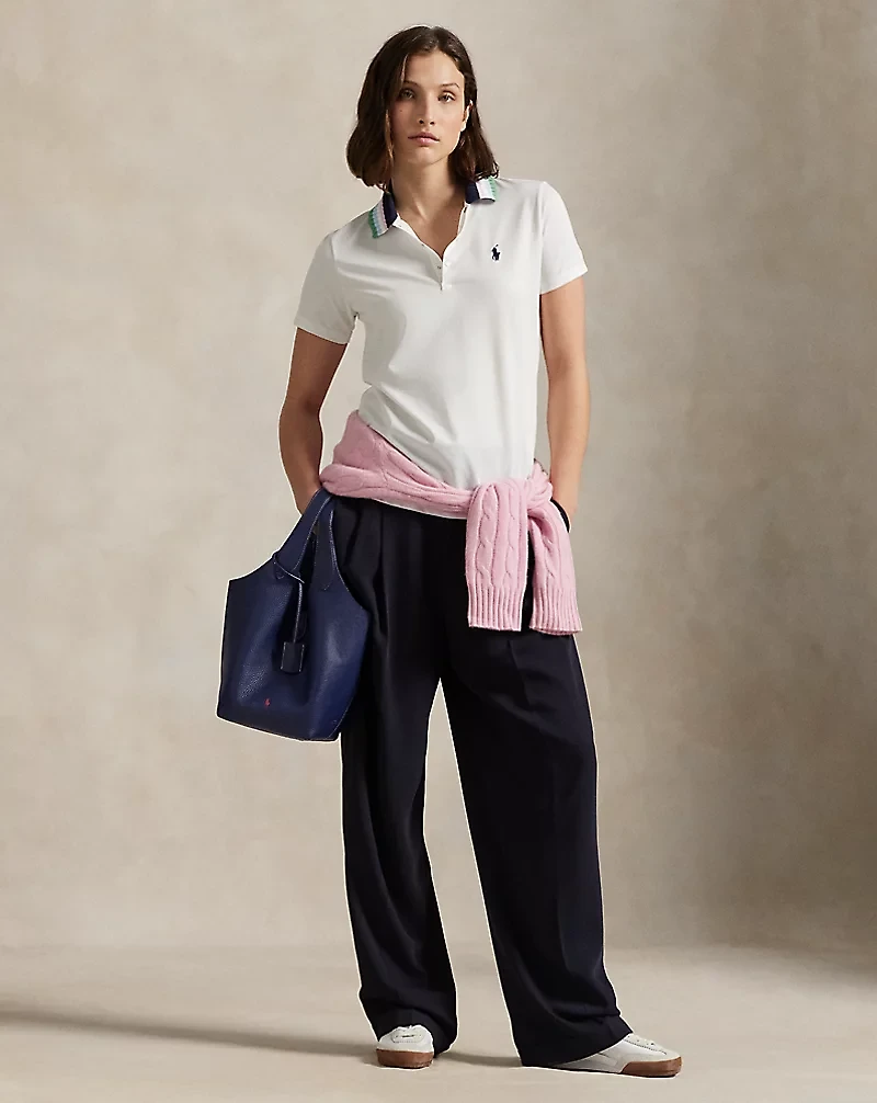Tailored Fit Jersey Polo Shirt