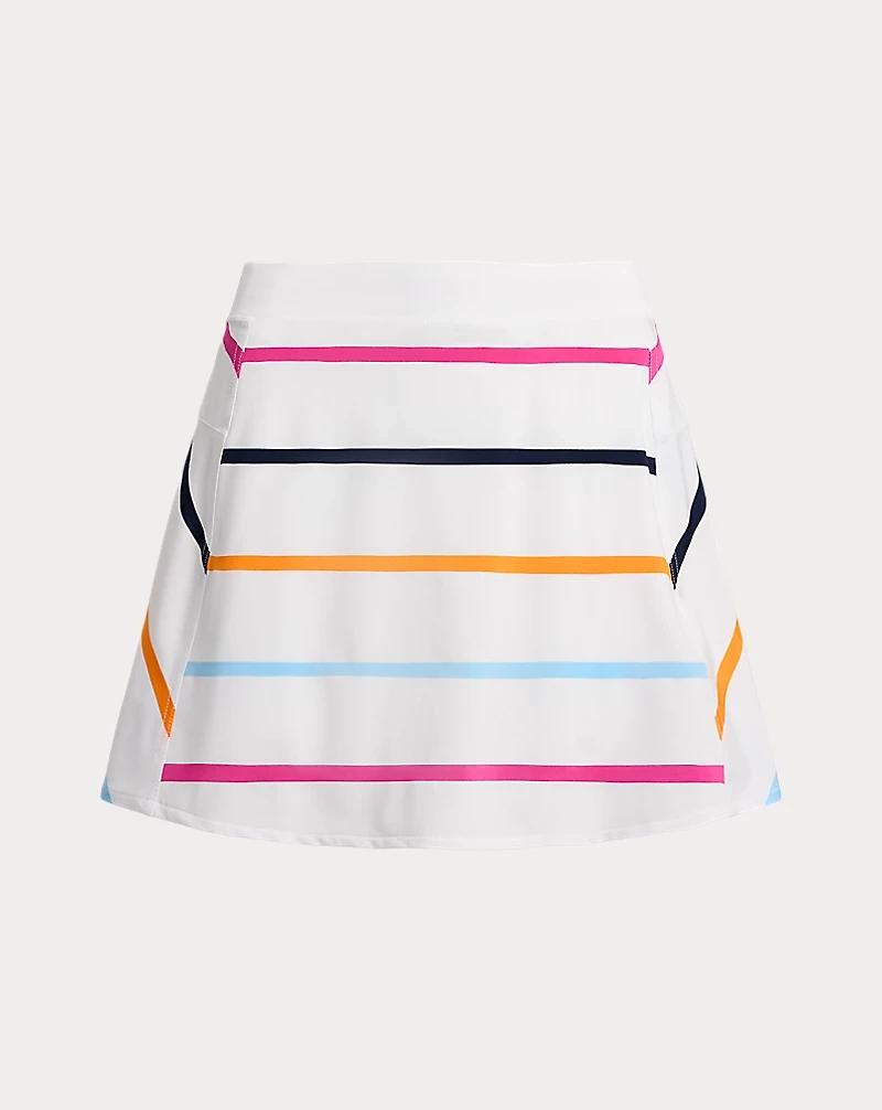 15" Striped A-Line Skort