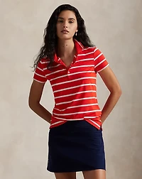 Tailored Fit Stretch Jersey Polo Shirt