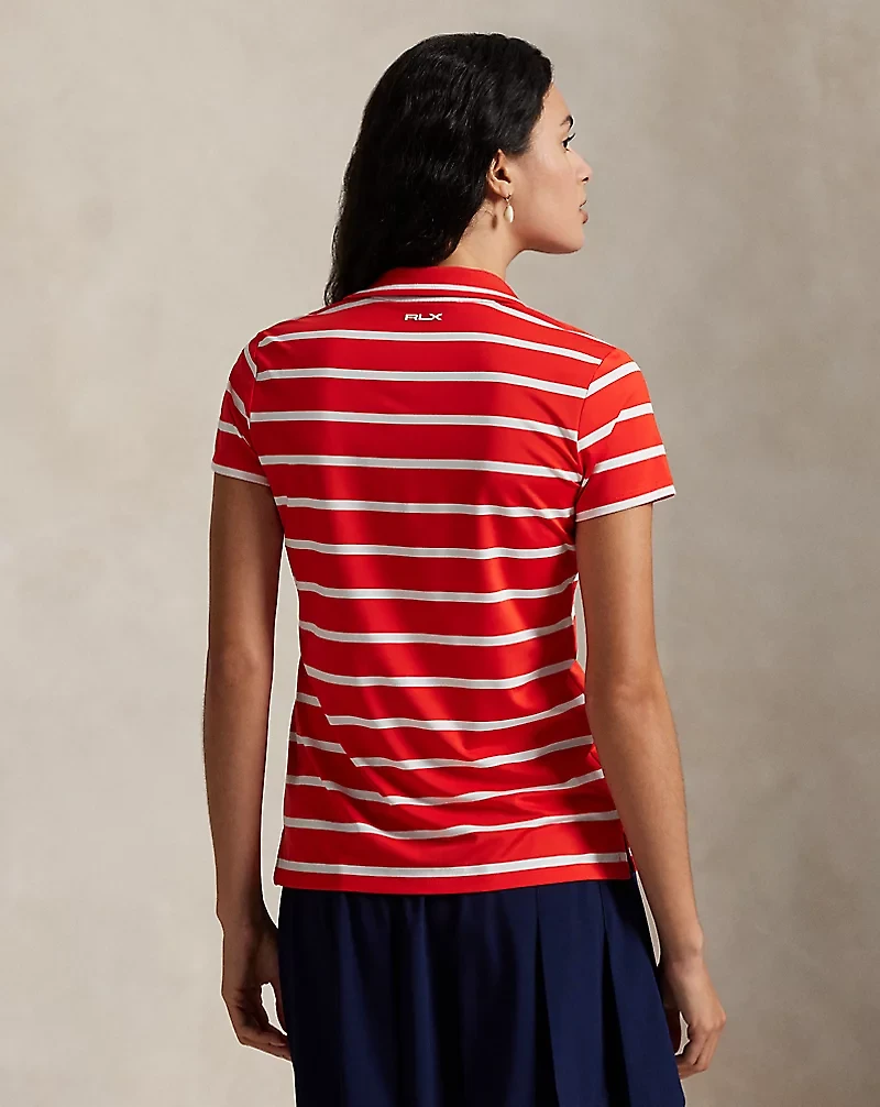 Tailored Fit Stretch Jersey Polo Shirt