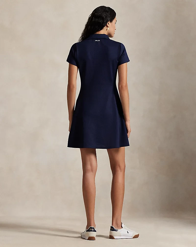 Stretch Piqué Polo Dress