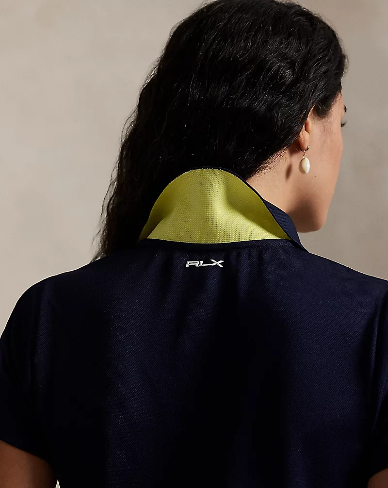 Stretch Piqué Polo Dress