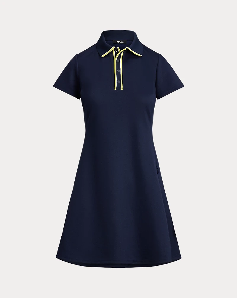 Stretch Piqué Polo Dress
