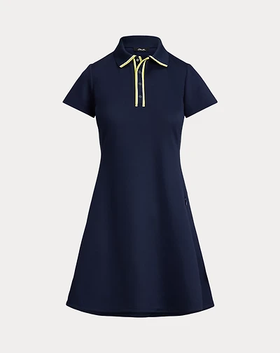 Stretch Piqué Polo Dress