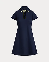 Stretch Piqué Polo Dress