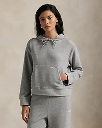 Waffle-Knit Hoodie