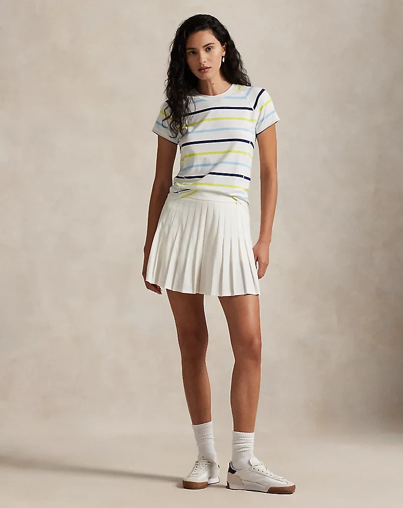 Striped Performance Jersey Tee