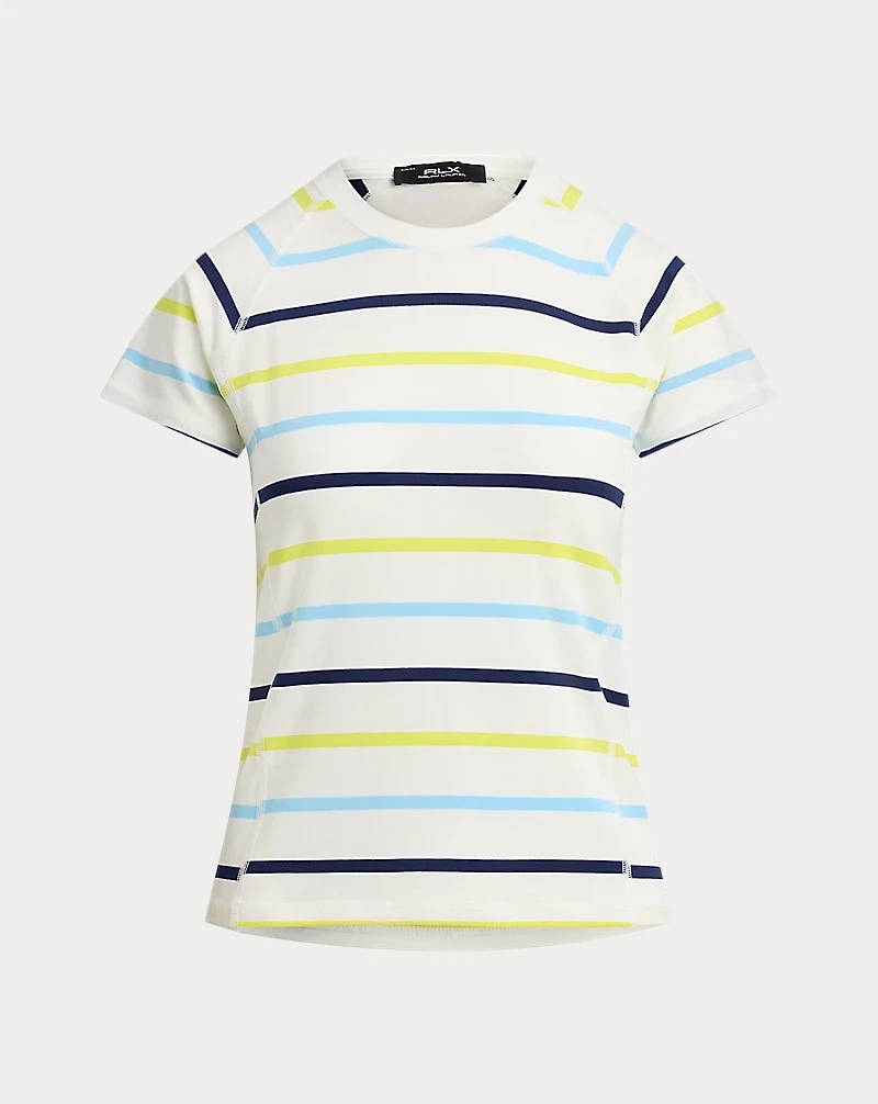 Striped Performance Jersey Tee