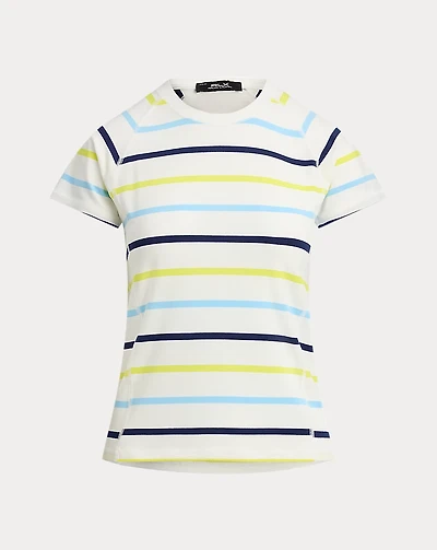 Striped Performance Jersey Tee