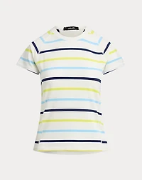 Striped Performance Jersey Tee