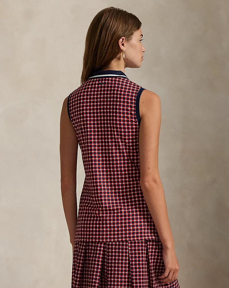 Tailored Fit Sleeveless Polo Shirt