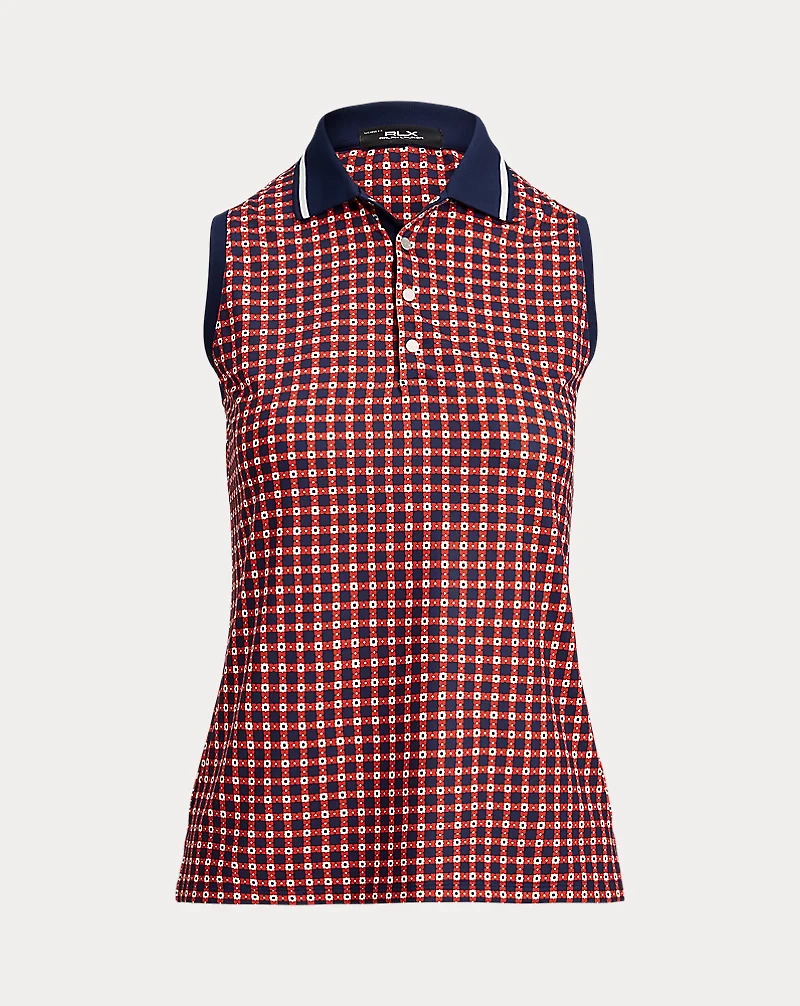 Tailored Fit Sleeveless Polo Shirt