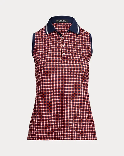 Tailored Fit Sleeveless Polo Shirt