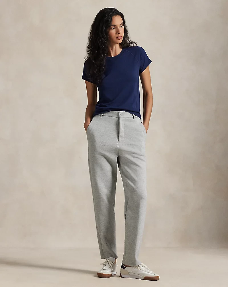 Double-Knit Jacquard Pant
