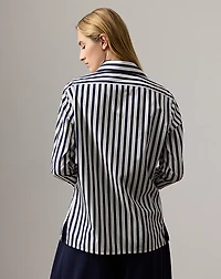 Capri Relaxed Fit Striped Cotton Shirt