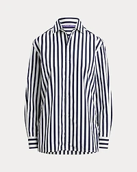 Capri Relaxed Fit Striped Cotton Shirt