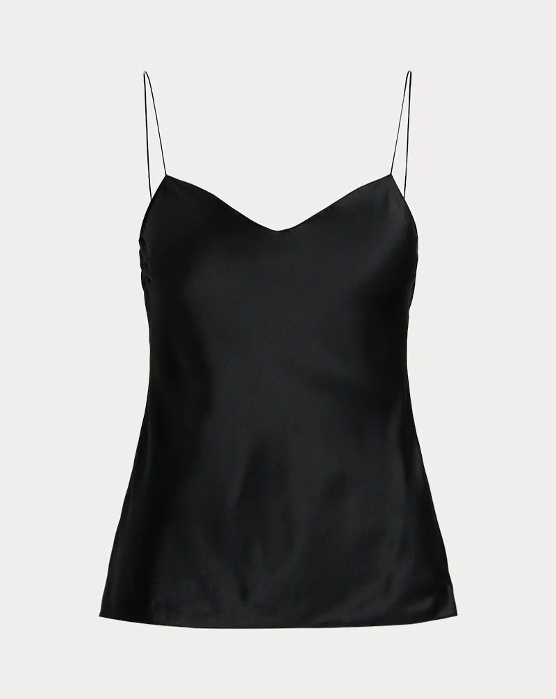 Annelia Washed Silk Charmeuse Camisole