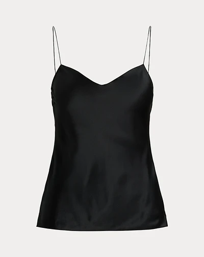 Annelia Washed Silk Charmeuse Camisole