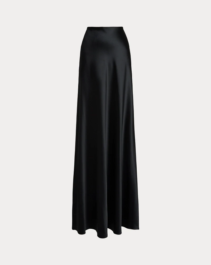 Masina Stretch Satin Skirt